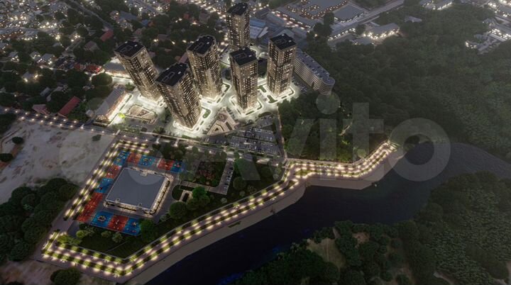 2-к. квартира, 56,8 м², 19/24 эт.