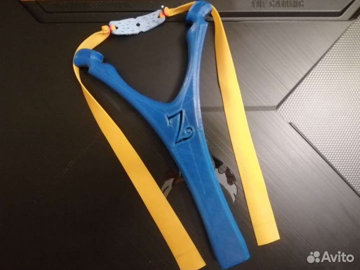 Рогатка с лазерным прицелом