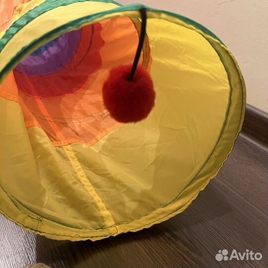 Игровой тоннель и домик для кошки