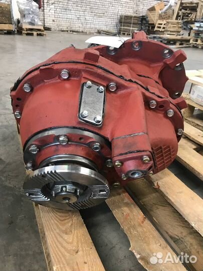 Редуктор среднего моста маз 25х13 овальный картер