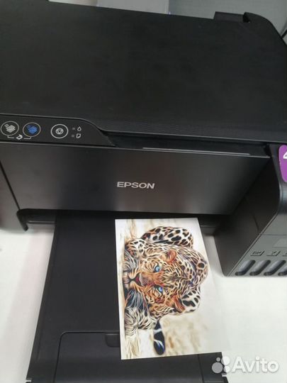 Цветное мфу Epson L3100 с фронтальной снпч