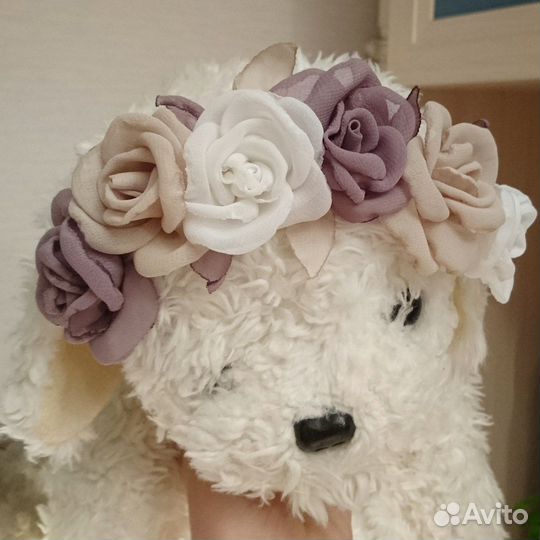 Венок на голову из цветов