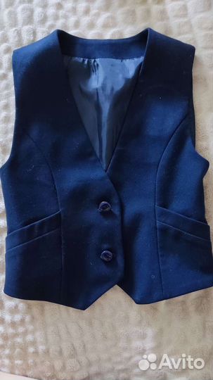 Жилетка для девочки школьная 122 128