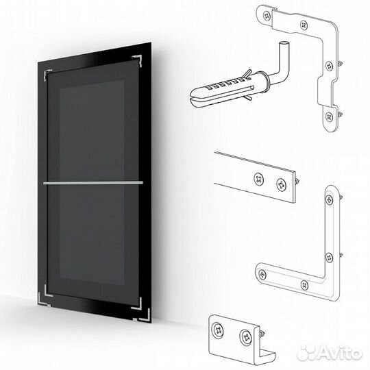 Зеркало Evoform Exclusive-G Floor 205х85 BY 6335