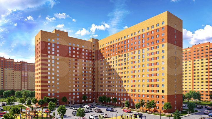 2-к. квартира, 57,8 м², 12/16 эт.