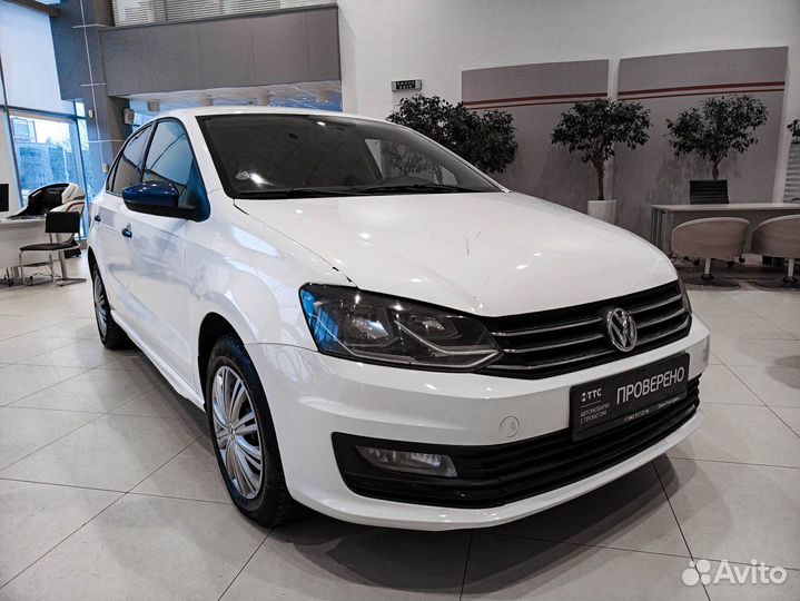Volkswagen Polo 1.6 AT, 2018, 213 962 км