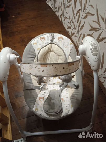 Детские электронные качели бу