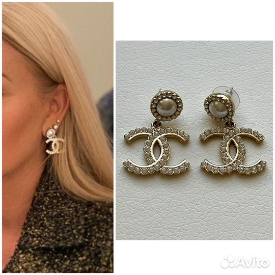 Серьги Chanel Limited Edition оригинал