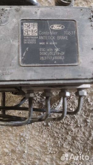 Блок абс Ford Mondeo 5 2015г. DG9C2C219DF