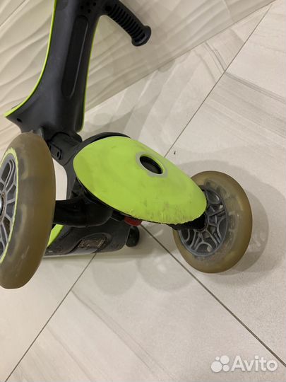 Самокат-беговел globber Go Up Deluxe Play L