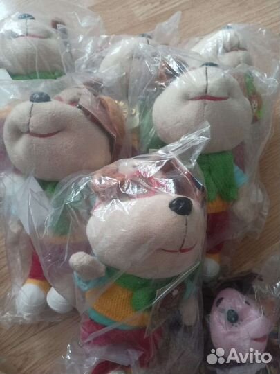Мягкие музыкальные игрушки новые