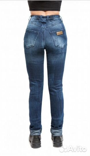 Мотоджинсы EF56 Zena Slim Fit синий