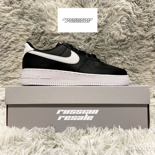 Nike Air Force 1 Black White Оригинал