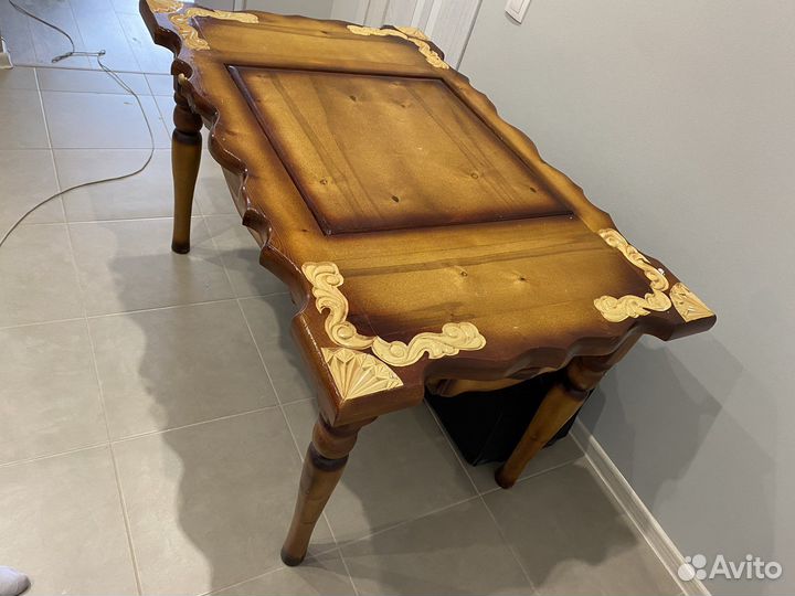 Нарды, стол игральный, ручной работы