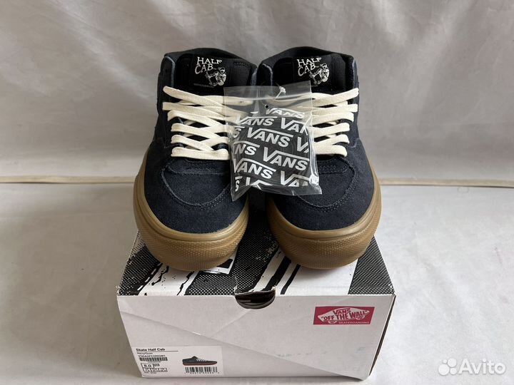 Кеды Vans Half Cab Pro Navy Gum Оригинал popcush