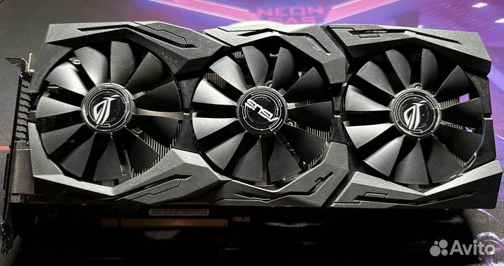 Видеокарта Asus GeForce GTX 1070 strix OC