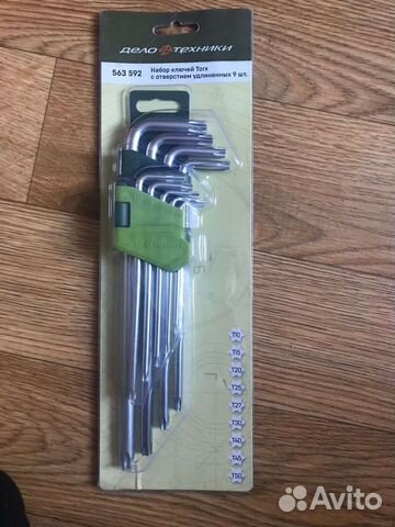 Набор torx удлинённый с отверстием