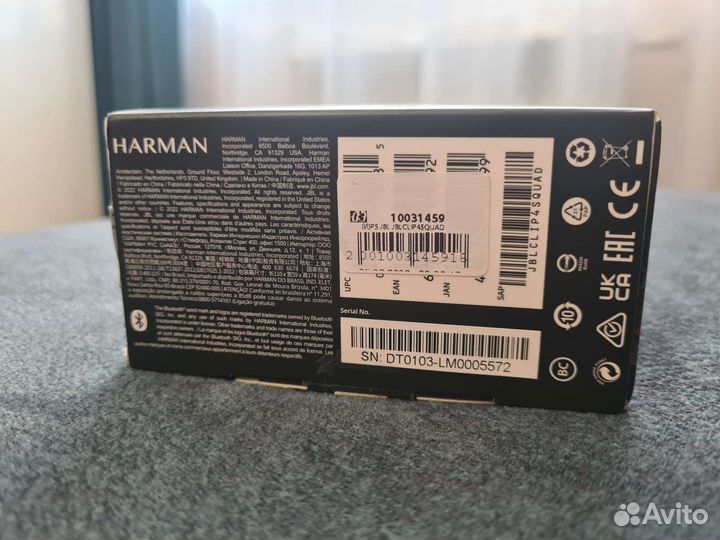 Новая jbl clip 4 на гарантии