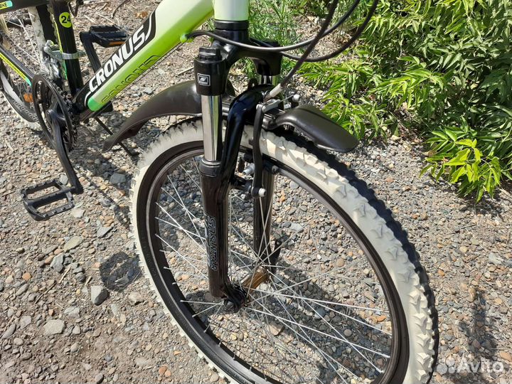 Велосипед алюминиевый, французский Cronus 24