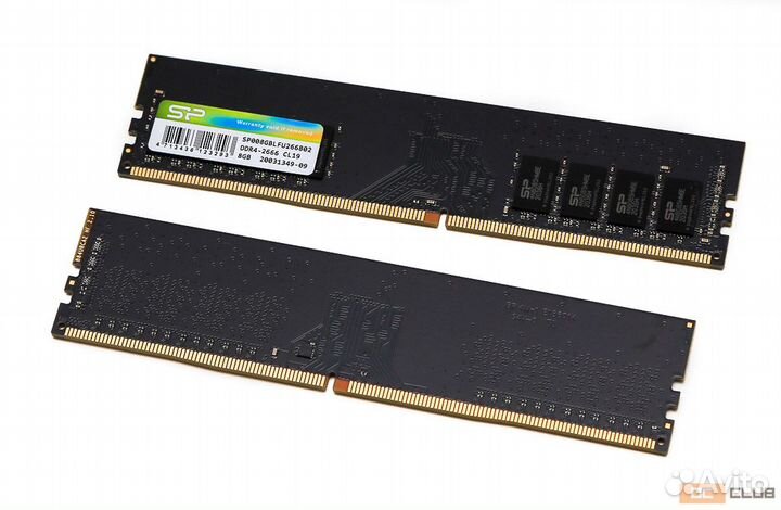 Оперативная память 16gb DDR4 (2х8gb) 2666MHz