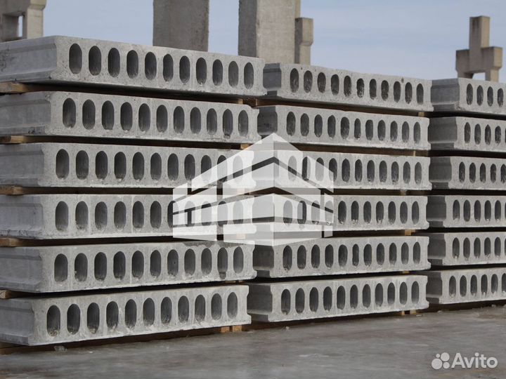 Плиты перекрытия пустотные пб 46-6-8 жби на заказ