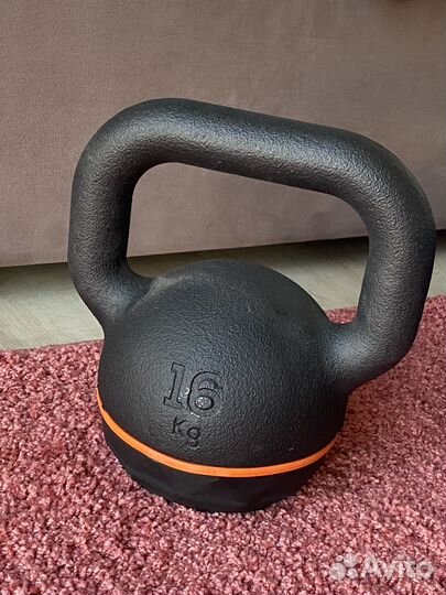 Гиря 16кг декатлон