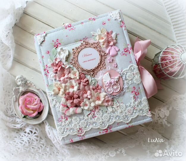 Альбом ручной работы для деовчки