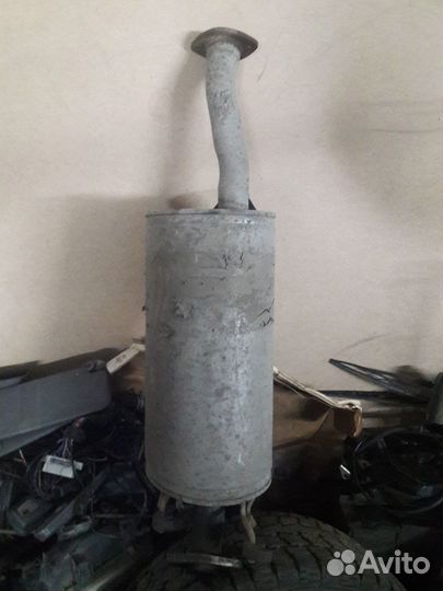 Глушитель Toyota Hilux surf KZN130G, 1kzte