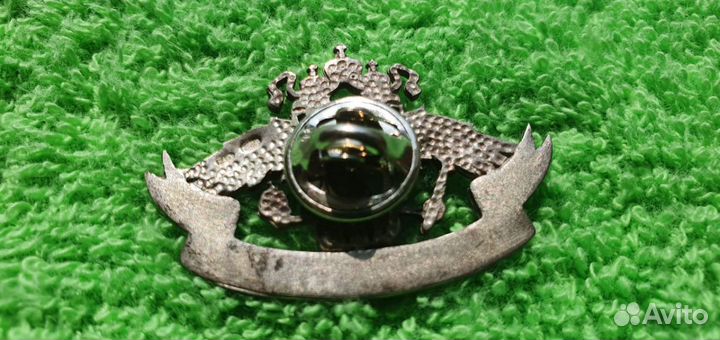 Нагрудный фрачный знак фмс России 20 лет