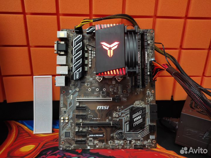 Материнская плата B450-A PRO MAX+ Ryzen 7 2700 PRO