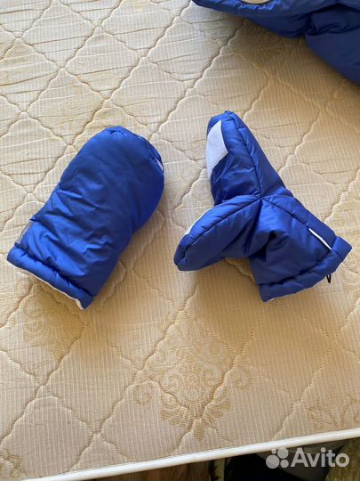 Зимний конверт в коляску на овчине