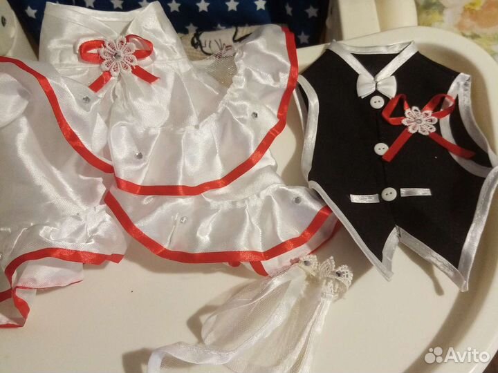 Украшение на бутылку шампанского