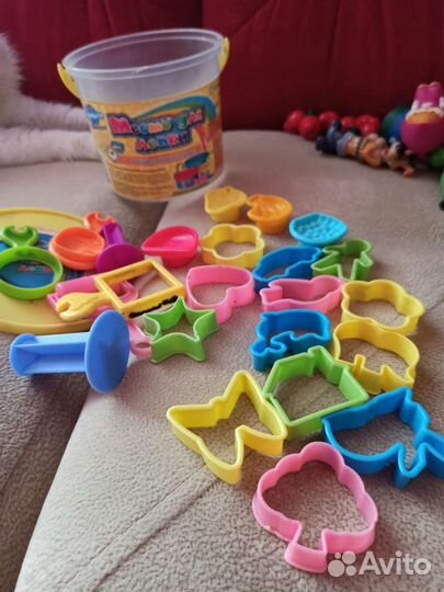 Формы для кинетического песка или лепки теста