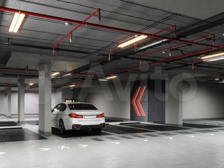 1-к. квартира, 40 м², 2/25 эт.