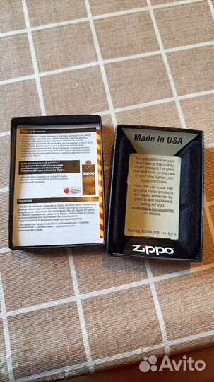 Зажигалка zippo