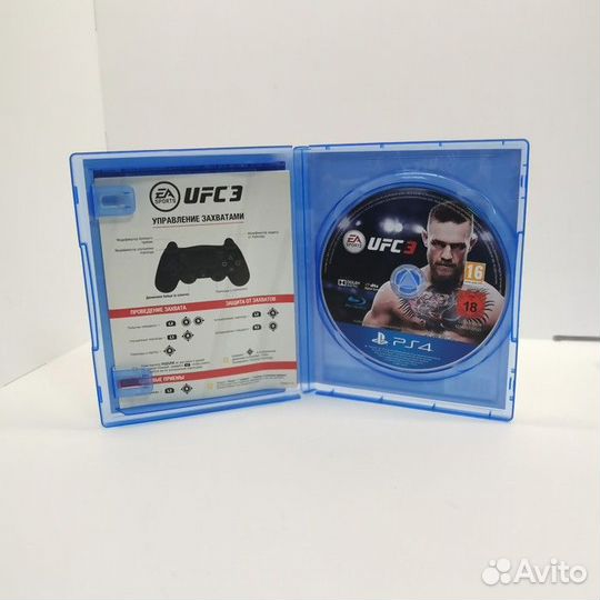 Диск Sony PlayStation 4 UFC3 (Рассрочка / Р3)