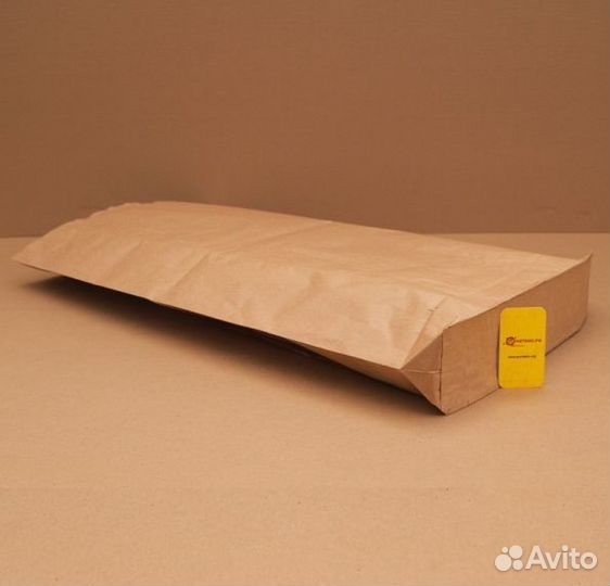 Бумажный мешок склеенный