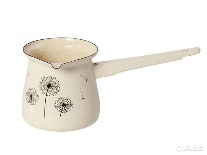 Турка эмалированная, ковшик, Сербия, две расцветки