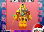 Titan Clock Man Toilet Tower Defense