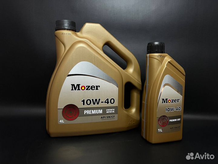 \Моторное масло\ Mozer 10w40 premium / API SN / CF