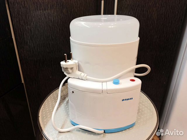 Стерилизатор для бутылочек maman +3 бутылочки