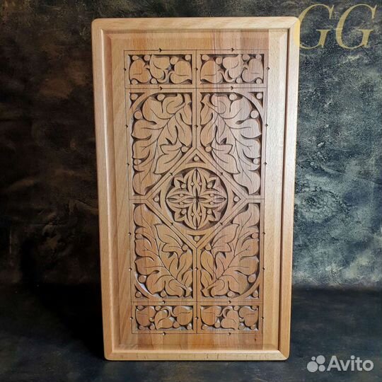 Нарды из бука (новые с упаковкой)