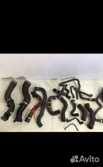 Патрубки охлаждения BMW F20 f30 f10 б/у