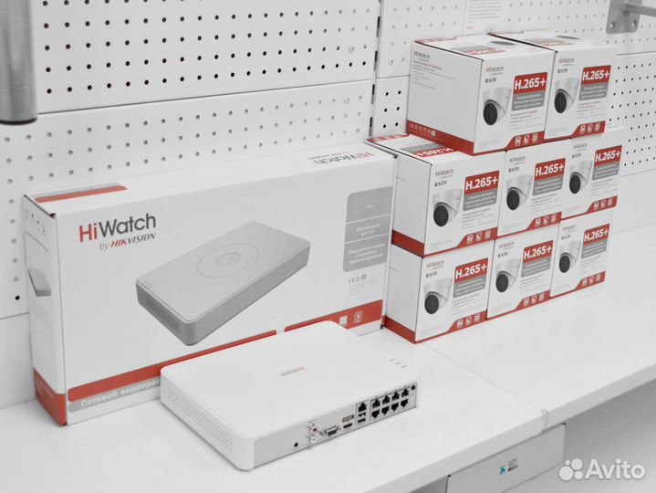 Ip видеонаблюдение HiWatch с микрофоном