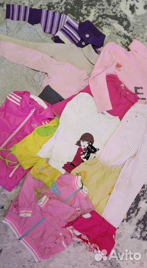 Вещи пакетом на девочку