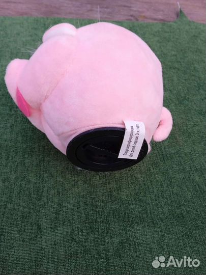 Копилка плюшевая музыкальная с цветомузыкой