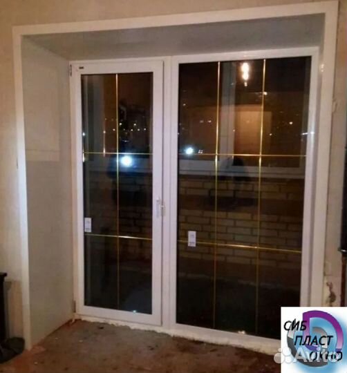 Французское окно пвх