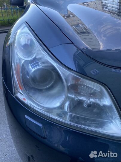 Передние фары infiniti g35x (левый руль)