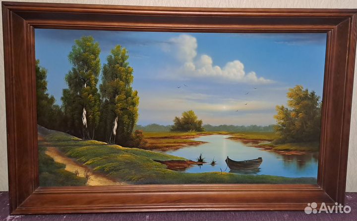 Картина маслом на холсте Пейзаж