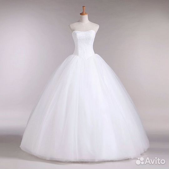 Новое свадебное платье